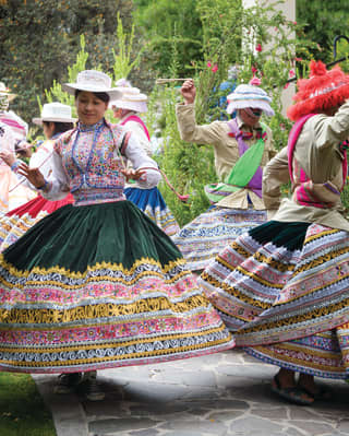 Market tour in Peru