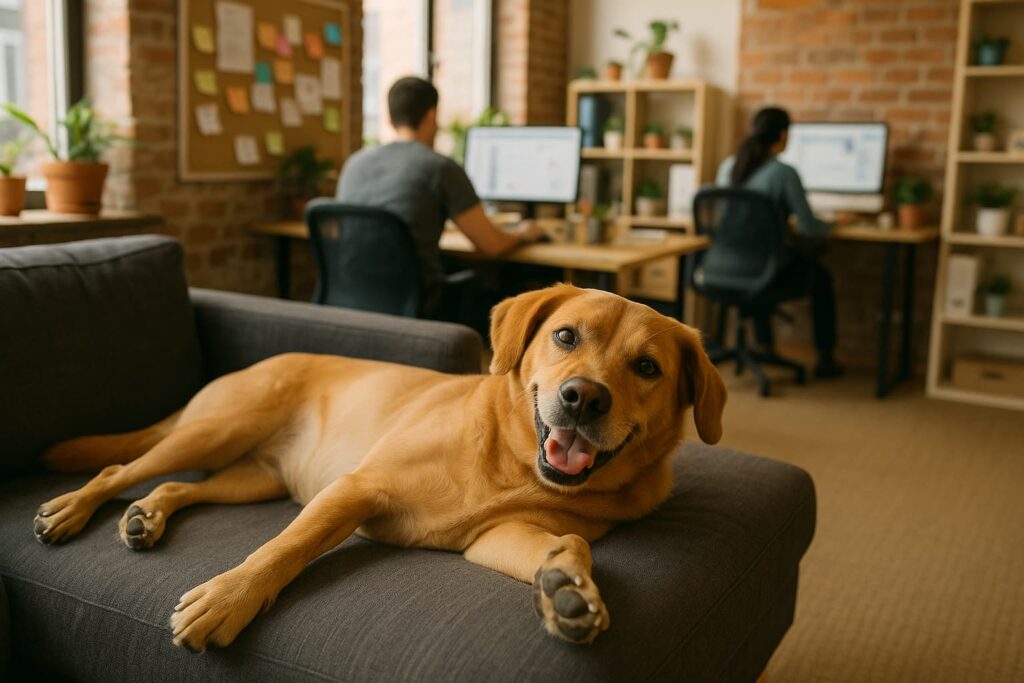 Biscuit, the Office Dog