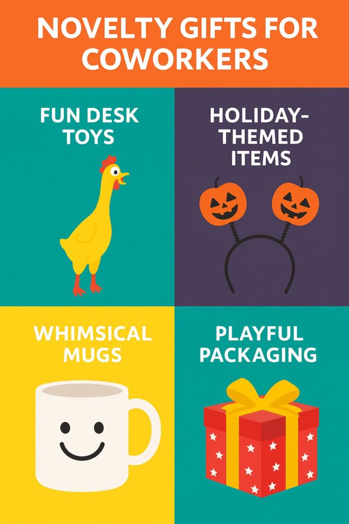 Novelty Gifts for Coworkers Infographic