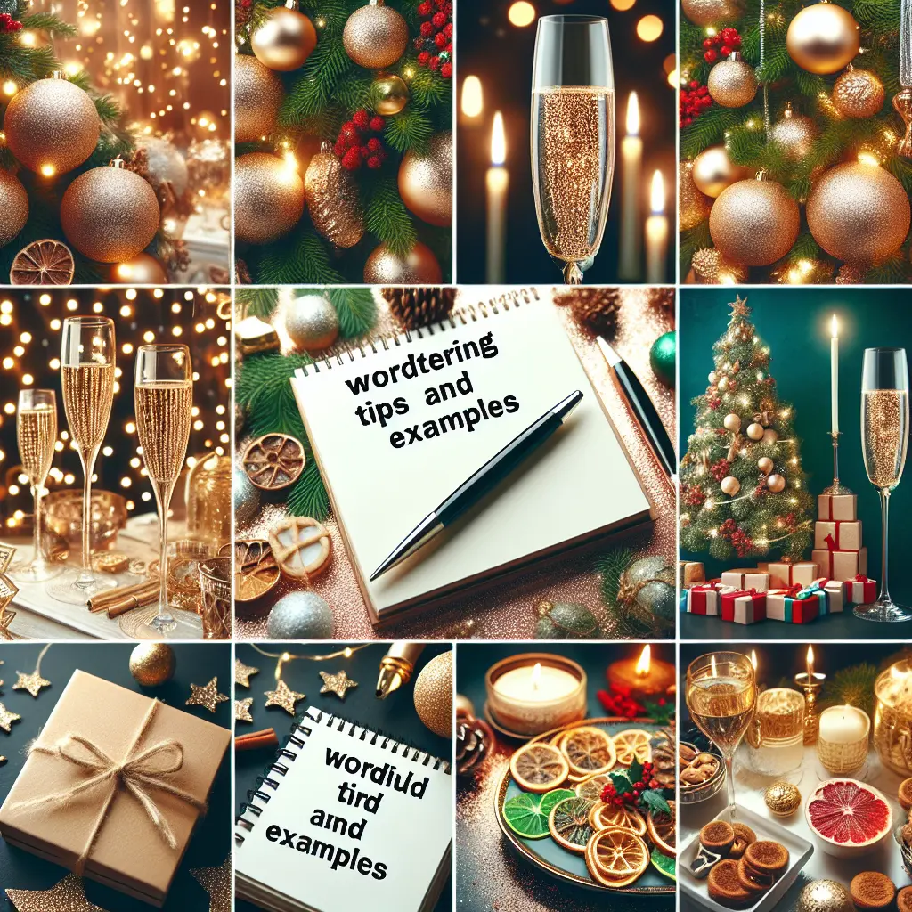 Christmas Party Invitation Wording for the Office