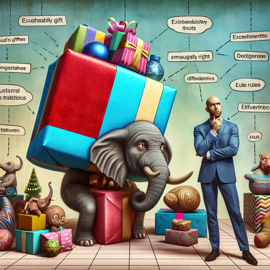 White Elephant Gift