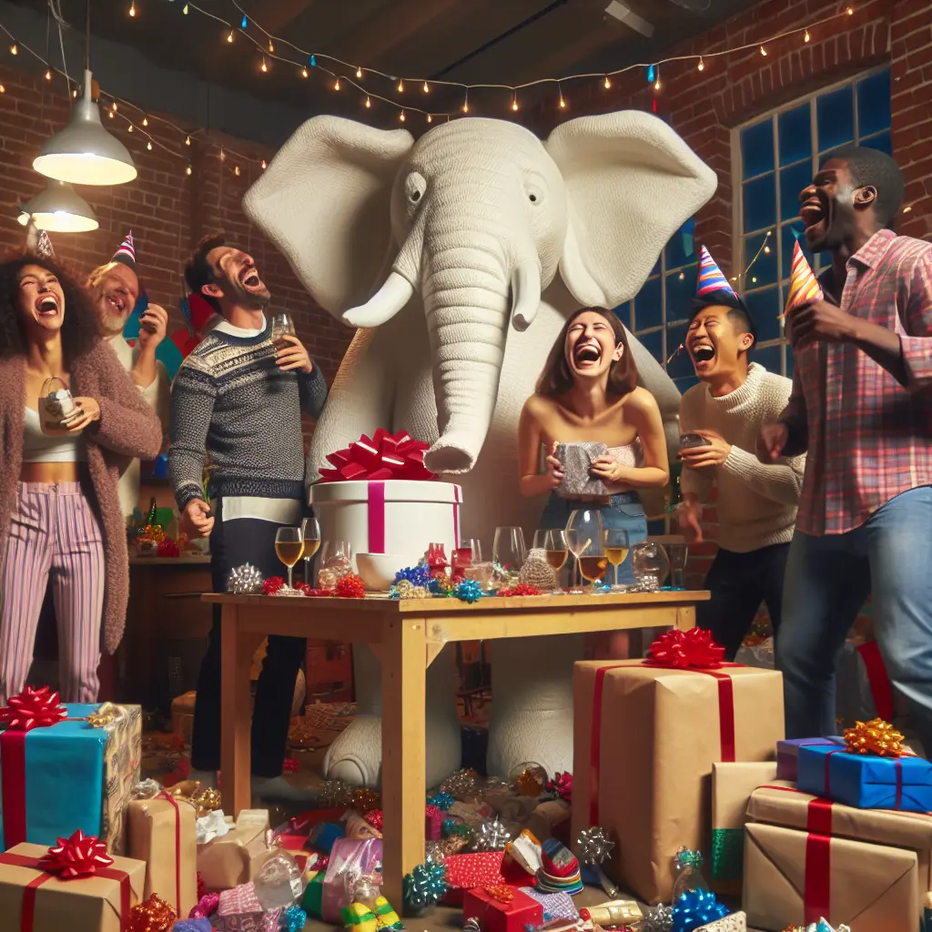Funny Office Gifts White Elephant