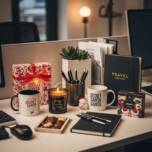 Office Gifts On A Desk